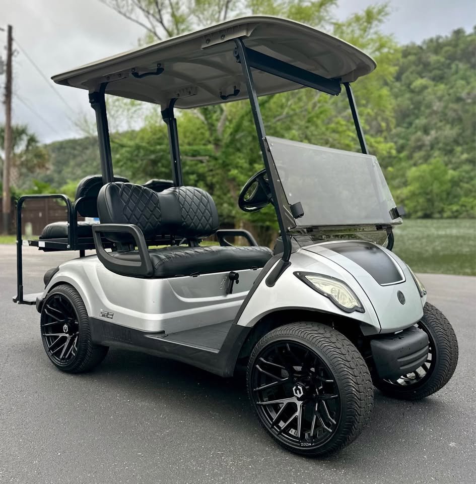 2014 YAMAHA DRIVE GAS ( EFI ) golf cart - Image 3