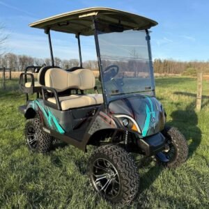 2021 Yamaha drive 2 lifted gas golf cart