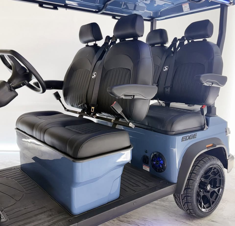 2026 ALL NEW SIVO EDGE 48V LITHIUM 4 FORWARD facing golf cart from bintelli~air vents!!