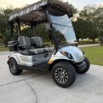 Gas efi Yamaha quiet road ready golf cart mint condition